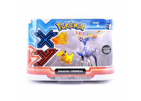 Набор фигурок Pokemon: X & Y - Pikachu vs Xerneas Figures incl. Attack Tag, Series 1