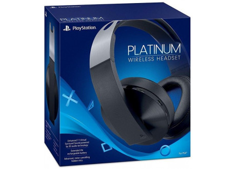 Наушники PS4 Sony Wireless Platinum Headset