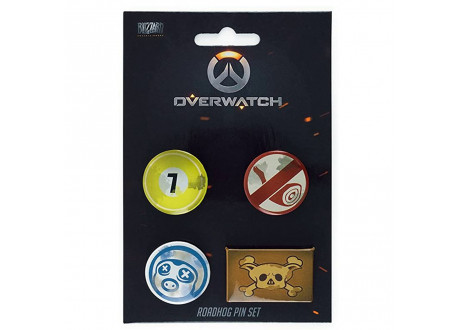 Набор значков Overwatch - Roadhog Pin Set