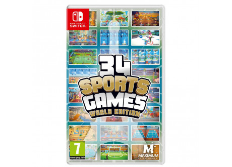 34 Sports Games - World Edition [Nintendo Switch, английская версия]