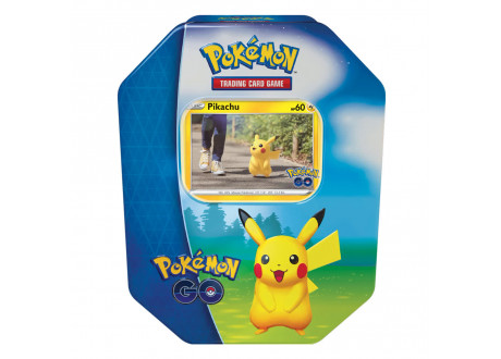 Карточная игра Pokemon Trading Card Game: Pokemon GO - Pikachu Tin Box