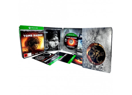 Shadow of the Tomb Raider - Croft Steelbook Edition [Xbox One, русская версия]