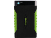 Внешний HDD  Siliсon Power  2 TB  A15 Armor, чёрный/зелёный, 2.5", USB 3.0