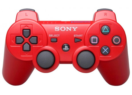 Джойстик PS3 Dual Shock красный