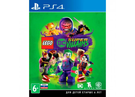 LEGO DC Super-Villains [PS4, русские субтитры]