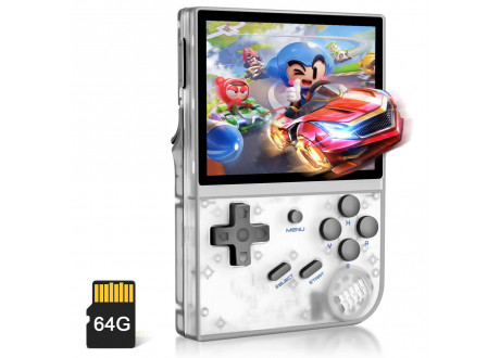 Портативная игровая приставка Anbernic RG35XX Transparent White