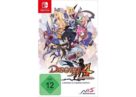 Disgaea 4 Complete + A Promicse of Sardines Edition [Nintendo Switch, английская версия]