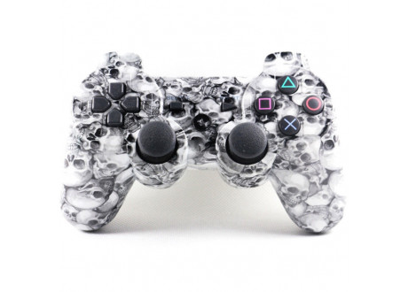 Джойстик PS3 Dual Shock черепа