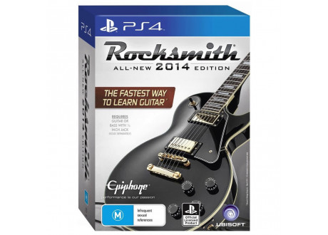 Rocksmith 2014 Edition – Remastered (Игра + Кабель) [PS4, английская версия]