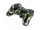 Джойстик PS3 Dual Shock камуфляж White-Black-Green