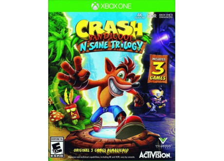 Crash Bandicoot N'sane Trilogy [Xbox One, английская версия]