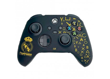 Чехол защитный Xbox Series S/X - Xbox One Silicone Case for Controller FC Real Madrid