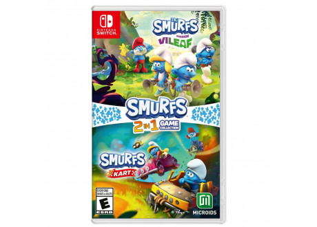 The Smurfs 2 in 1 Game Collection:Mission Vileaf & Smurfs Kart [Nintendo Switch, русские субтитры]