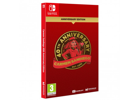 Carmen Sandiego - 40th Anniversary Edition [Nintendo Switch, английская версия]