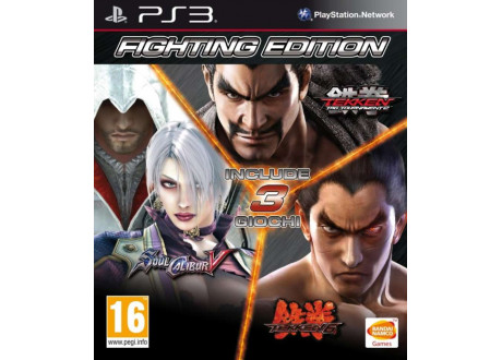 Fighting Edition (Tekken 6, Soul Calibur 5, Tekken Tag Tournament 2) [PS3, русские субтитры]