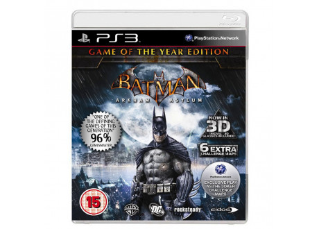 Batman: Arkham Asylum - Game of the Year Edition [PS3, английская версия]