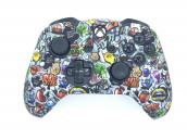 Чехол защитный Xbox One Silicone Case for Controller Street Graffiti