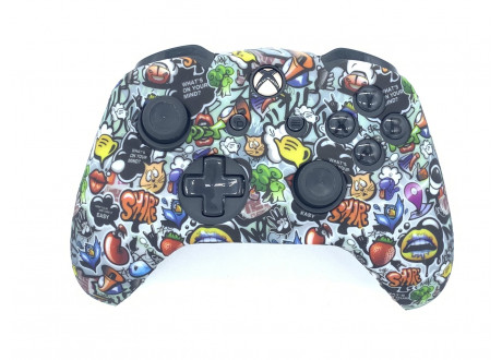 Чехол защитный Xbox One Silicone Case for Controller Street Graffiti