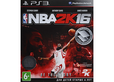 NBA 2K16 (R-2) [PS3, английская версия]