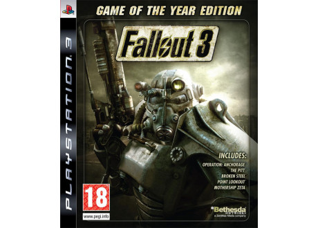 Fallout 3 - Game of the Year Edition [PS3, английская версия]