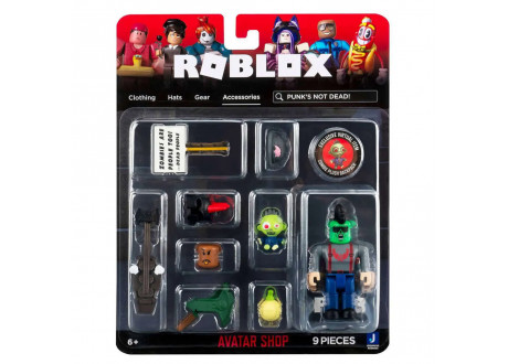 Набор Roblox - Avatar Shop: Punk's not Dead! Series 4, 9 Pieces