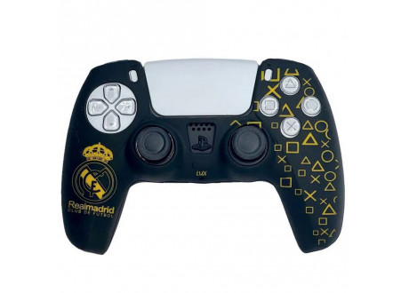 Чехол защитный PS5 Silicone Case for Controller FC Real Madrid