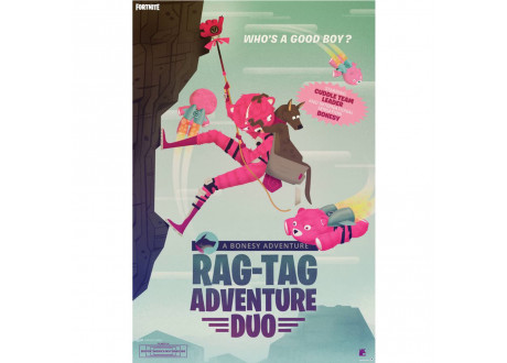Постер Poster Fortnite - Rag-Tag Adventure Duo, 61x91,5cm