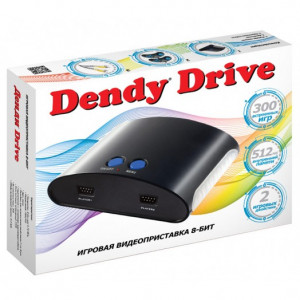 Игровая приставка Dendy Drive 300 игр