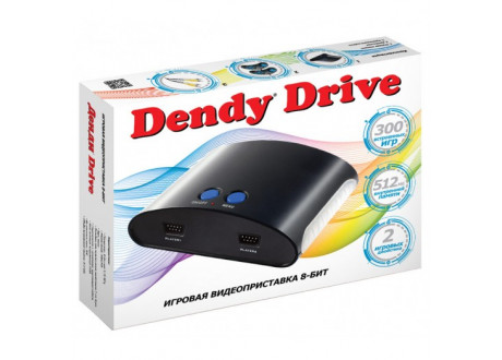 Игровая приставка Dendy Drive 300 игр