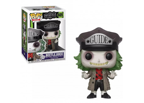Фигурка Funko Pop! Movies: Beetlejuice - Beetlejuice Guide with Hat (605)