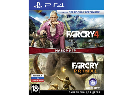 Far Cry 4 + Far Cry Primal - Double Pack  [PS4, русская версия]