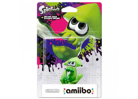 Inkling Squid, Neon Green (Splatoon коллекция) [Nintendo Amiibo Character]