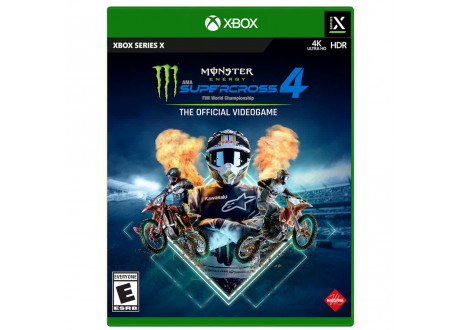 Monster Energy Supercross - The Official Videogame 4 [Xbox Series X, английская версия]