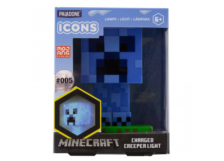 Светильник Minecraft - Charged Creeper Icon Light (PP8004MCF)