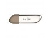 USB 3.0  128GB  Netac  U352  серебро