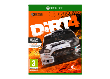 DiRT 4 - Day One Edition [Xbox One, английская версия]