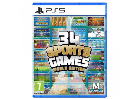 34 Sports Games - World Edition [PS5, английская версия]