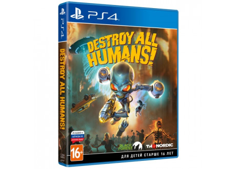 Destroy All Humans! [PS4, русские субтитры]