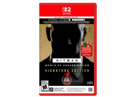 Hitman: World of Assassination - Signature Edition (Game-Key Card) [Switch 2, русские субтитры]