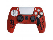 Чехол защитный PS5 Silicone Case for Controller God of War Ragnarok (red)