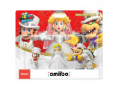 Mario, Peach, Bowser - Wedding 3-Pack (Super Mario коллекция) [Nintendo Amiibo Character]