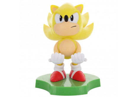 Фигурка-подставка Cable Guys - Holdems: SEGA - Super Sonic (11 см.)