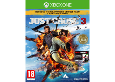 Just Cause 3 Includes The Weaponized Vehicle Pack+Bonus Medici Map (R-2) [Xbox One, английская верси