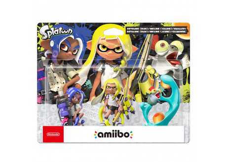 Inkling, Octoling and Smallfry (Splatoon 3 коллекция) [Nintendo Amiibo Character]