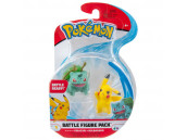 Набор фигурок Pokemon: Battle Figure 2-Pack - Pikachu and Bulbasaur, Series 8