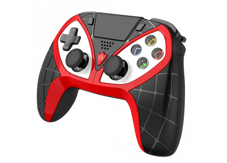 Джойстик Android/IOS/WIN/PS4/PS3 Spiderman Wireless Controller Red PG-P4012A iPega