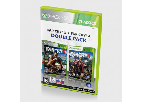 Far Cry 3 + Far Cry 4 Double Pack (R-2) [Xbox 360, английская версия]