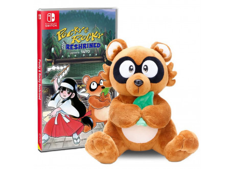 Pocky & Rocky Reshrined - Plushie Bundle (SLG) [Nintendo Switch, английская версия]