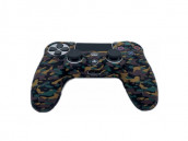 Чехол защитный PS 4 Silicon Case for Controller Camouflage Black-blue-brown-yellow\38