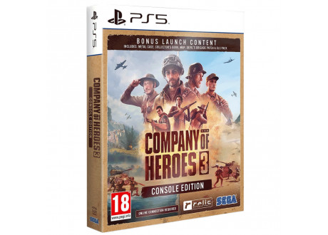 Company of Heroes 3 - Console Edition [PS5, английская версия]